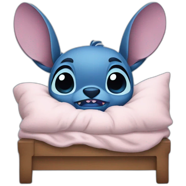 Stitch sleep emoji