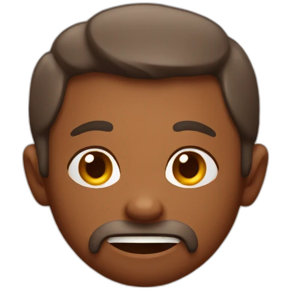 The gosht face emoji