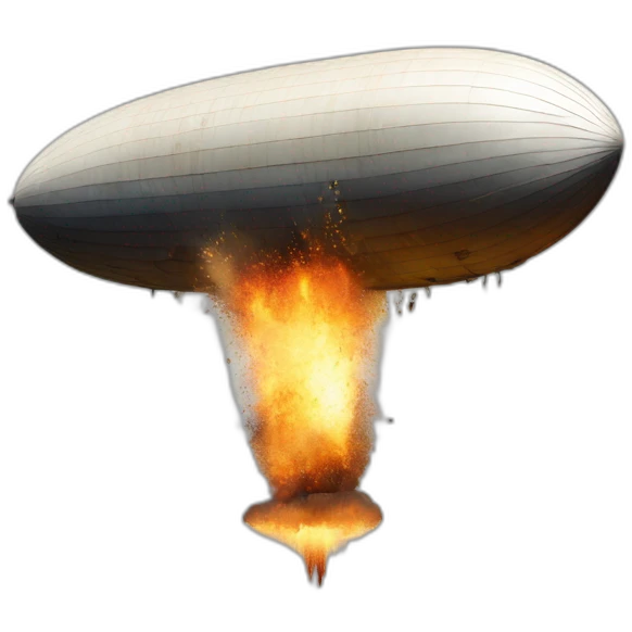 zeppelin hindenburg explosion emoji