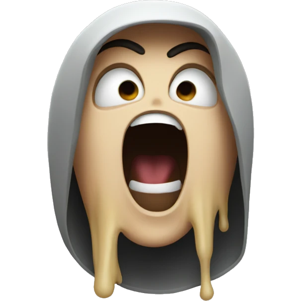 Scream emoji