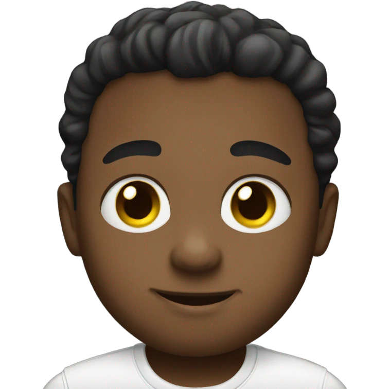 tiny black fan emoji