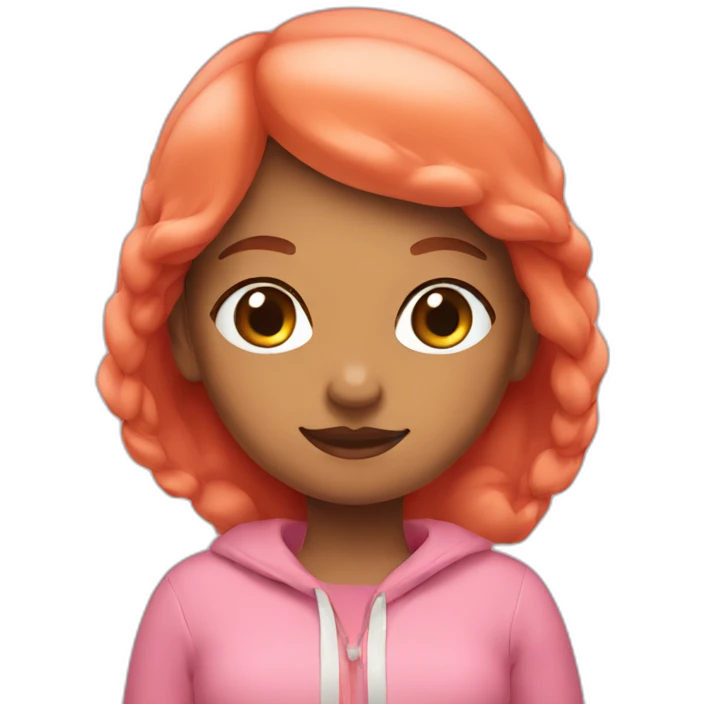 salmon girl emoji