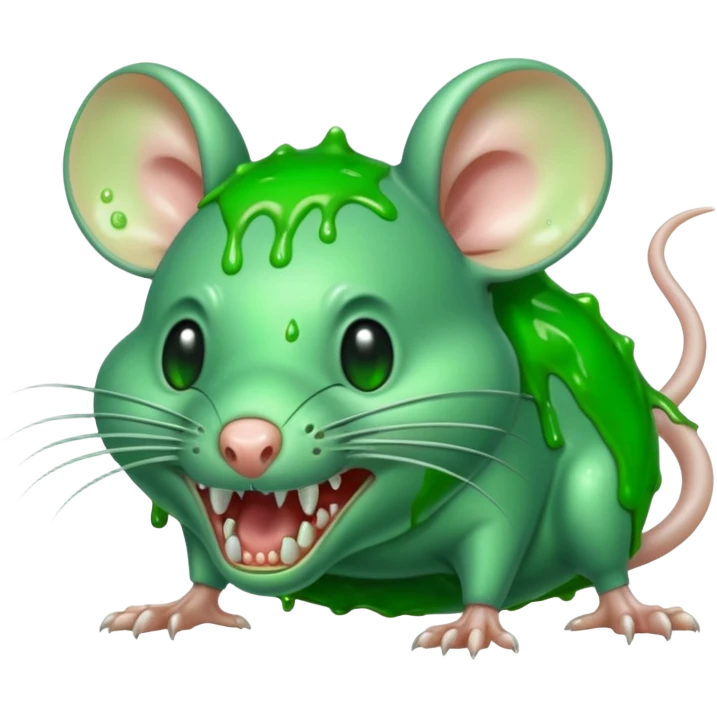 giant corrupted mouse emoji