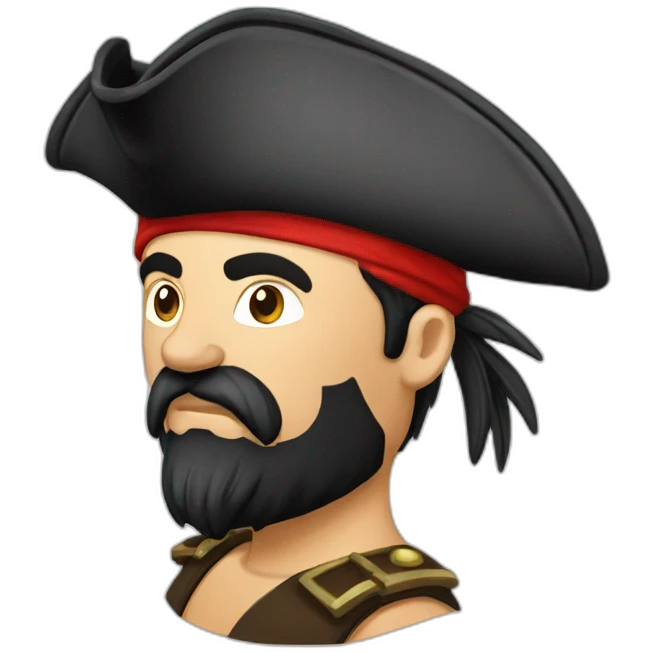 Albanian pirate computer emoji