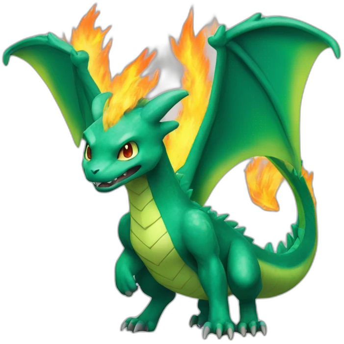 Pokémon Draco feu emoji