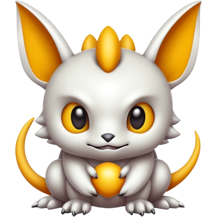 Cute cool complex detailed aesthetic-scenery-Fakémon-creature emoji