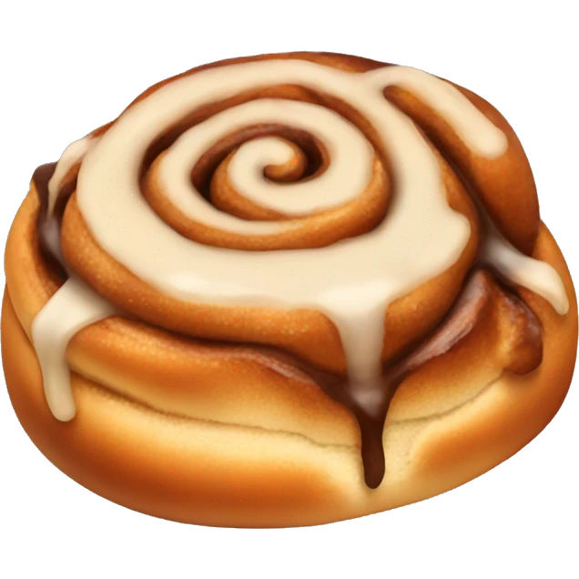 Warm, sticky cinnamon bun emoji