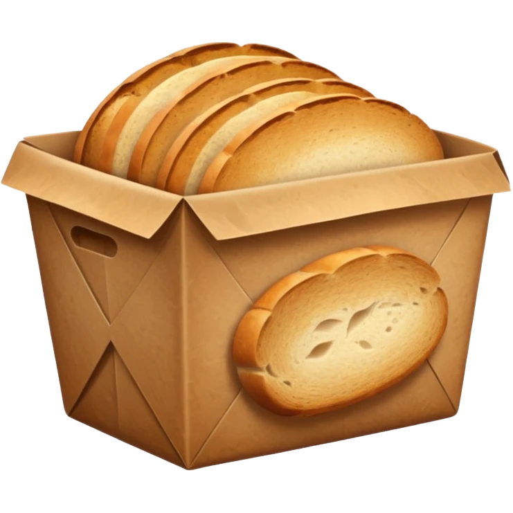 bread packaging emoji