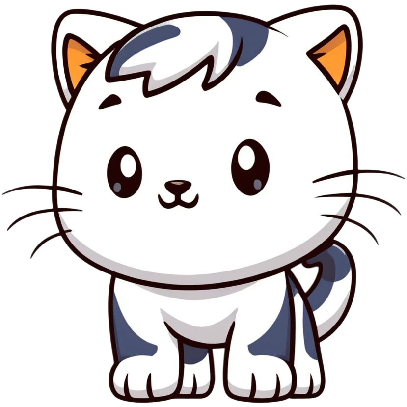 saber-toothed cat with prominent tusks, prehistoric tiger emoji