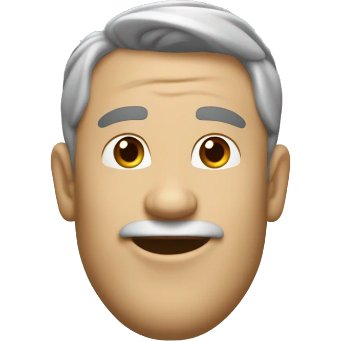 Tête de bomerangueur heureux  emoji
