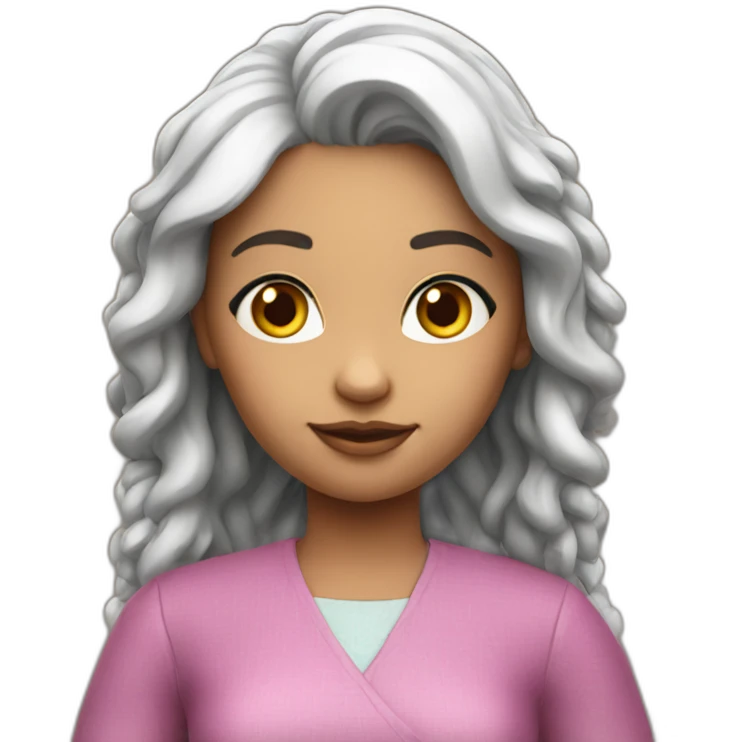 Kavkaz girl 3D girl emoji