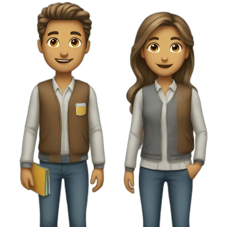 pair school emoji emoji