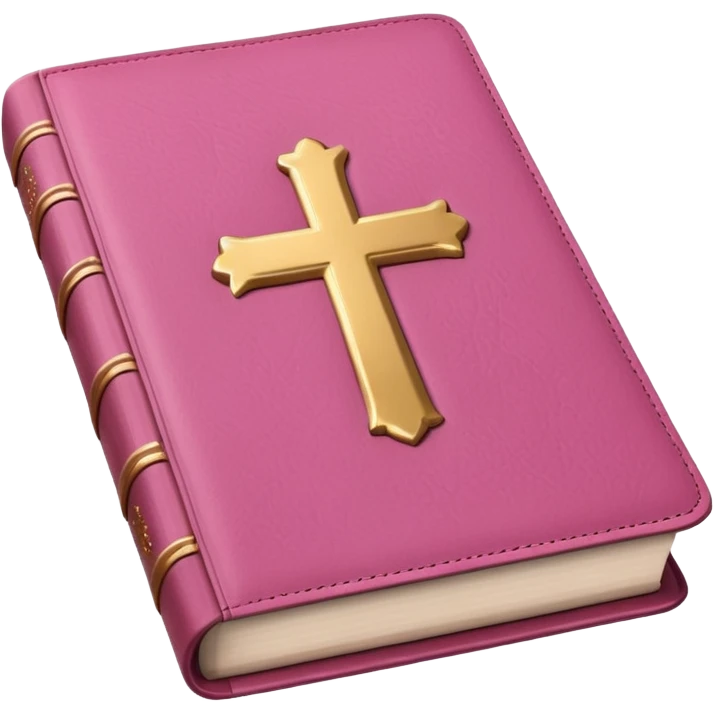 Bible pink  emoji