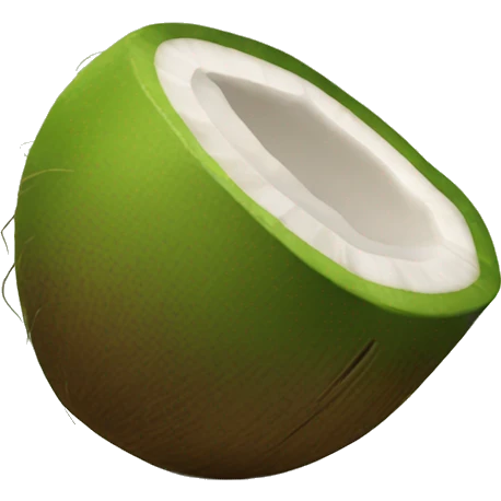 Coconut lime emoji