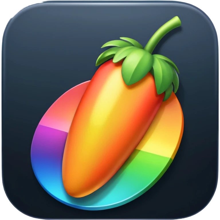 Сделай логотип Fl Studio emoji