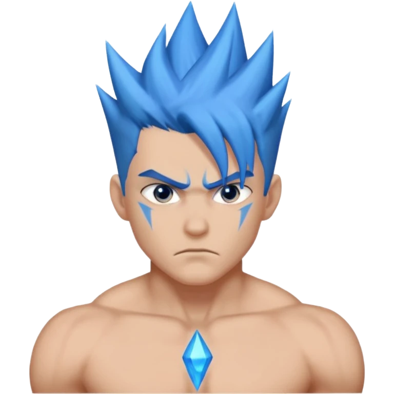 super saiyan blue emoji