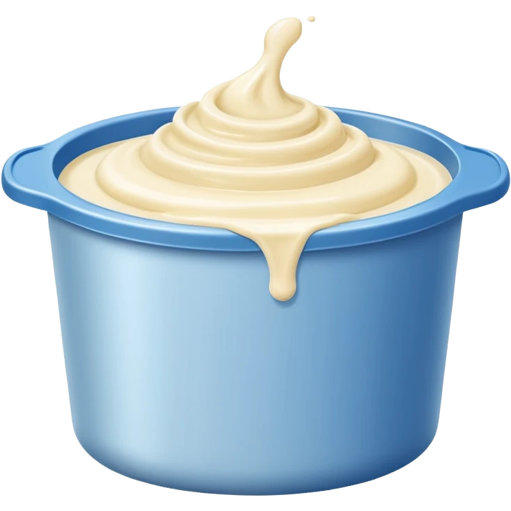 plastic tub creams emoji