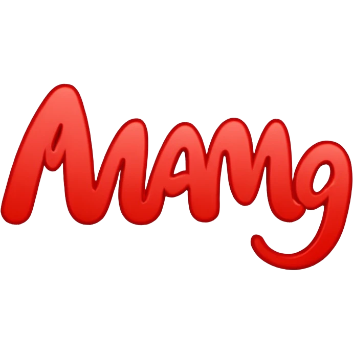 The words MAMA emoji