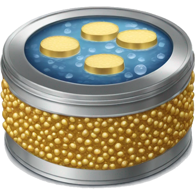 Caviar tin emoji