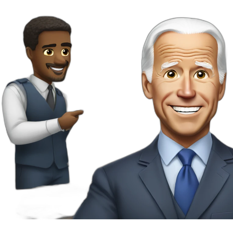 Joe biden tell black men to get back to work emoji