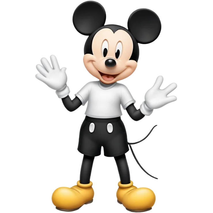 Mickey Mouse emoji