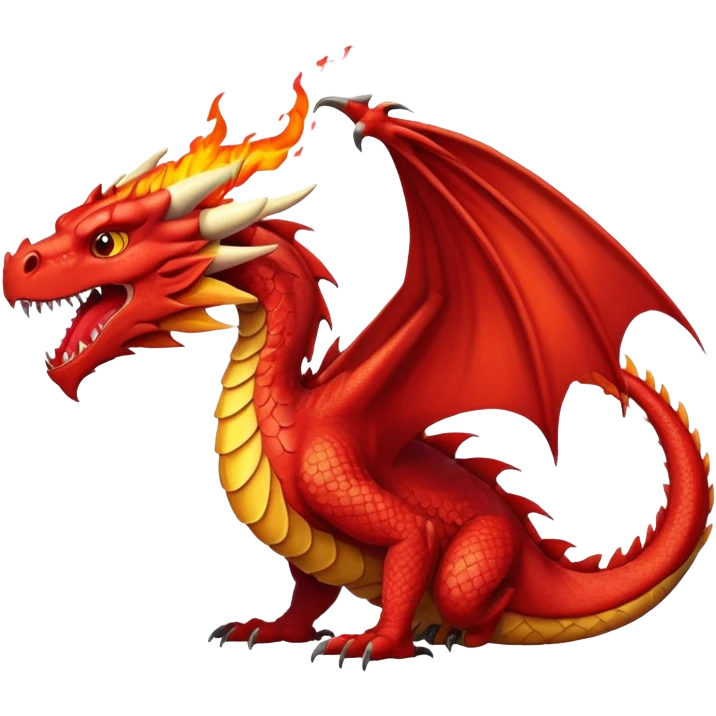 fierce dragon emoji