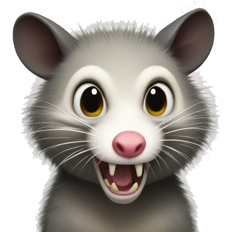 angry opossum epic emoji