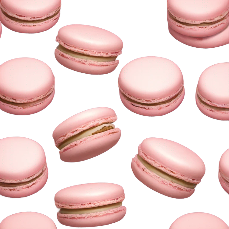 two light pink macarons emoji