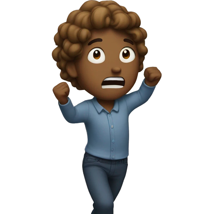 person panicking  emoji