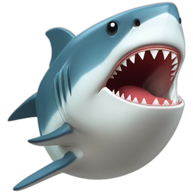 requin qui mange un ours emoji