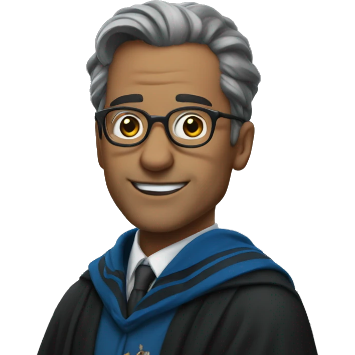 men, professor, ravenclaw emoji