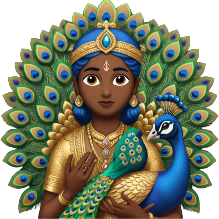 MuruganAnd murugan  vel and peocock at back vel also with  emoji