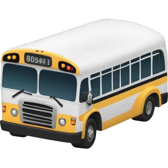 bus breaking down emoji