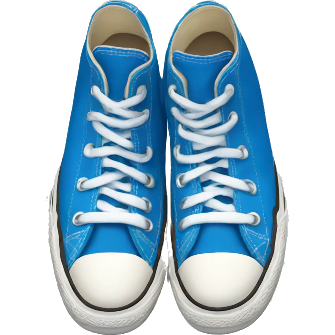 blue converse  emoji