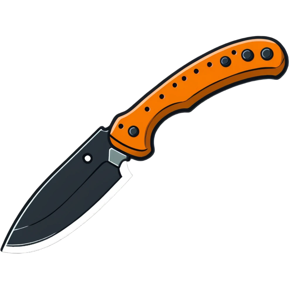 combat bushcraft knife emoji