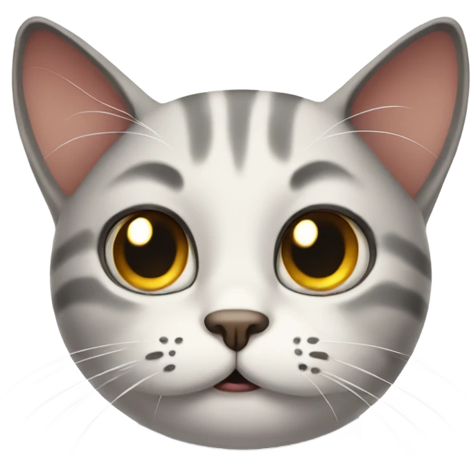 nervous cat  emoji