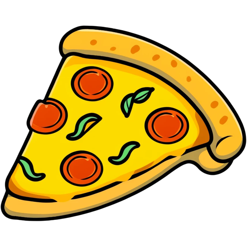 lemon pizza, pizza with lemon topping emoji