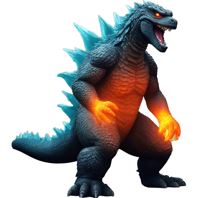 Godzilla thermo emoji