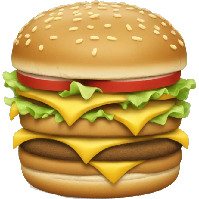 Big mac emoji