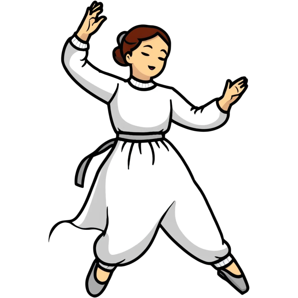 a person dancing emoji