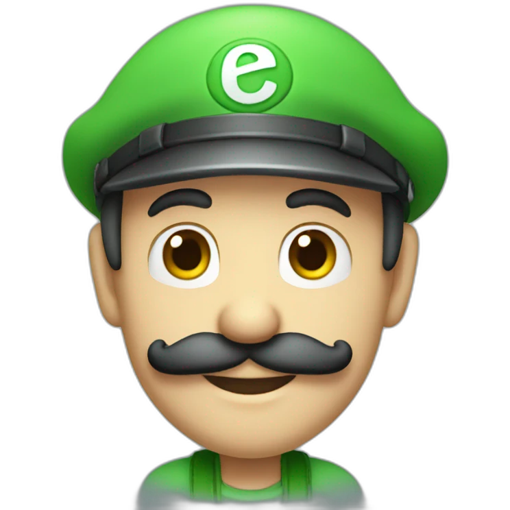 gay luigi emoji