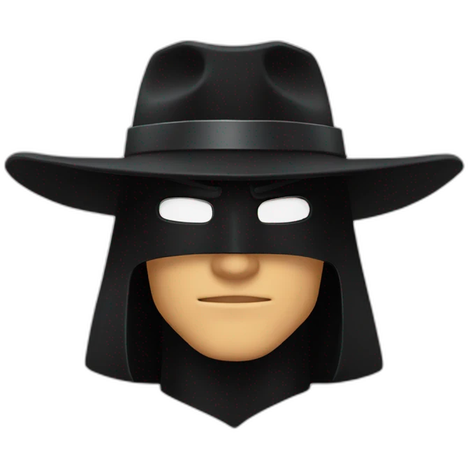 Zorro sur le Sony emoji