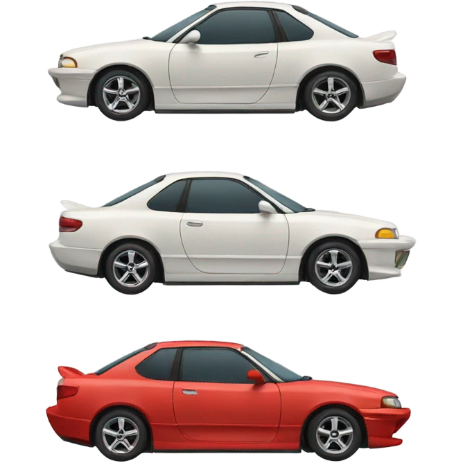 Modified Japanese car emoji