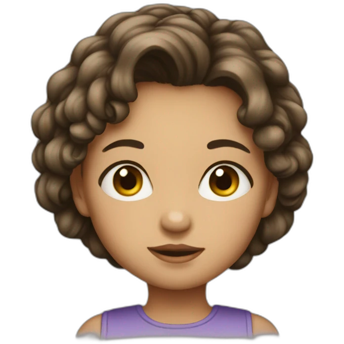 toute petite fille emoji