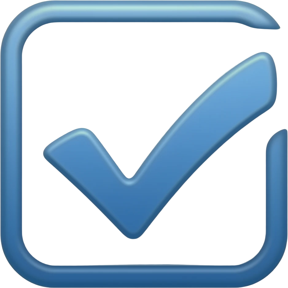 Verificado color azul emoji