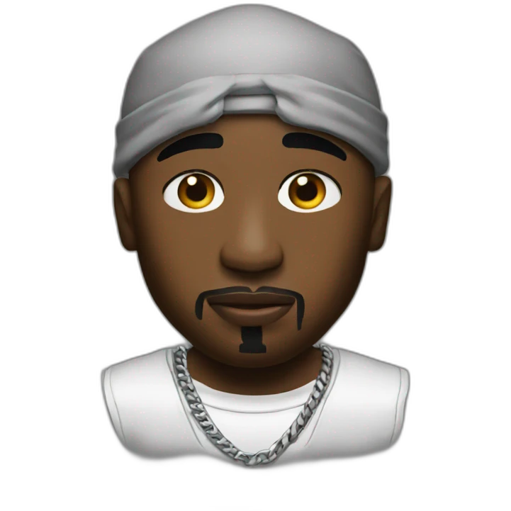 Tupac emoji