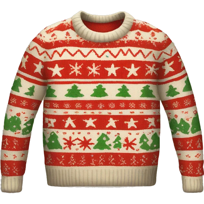 christmas sweater  emoji
