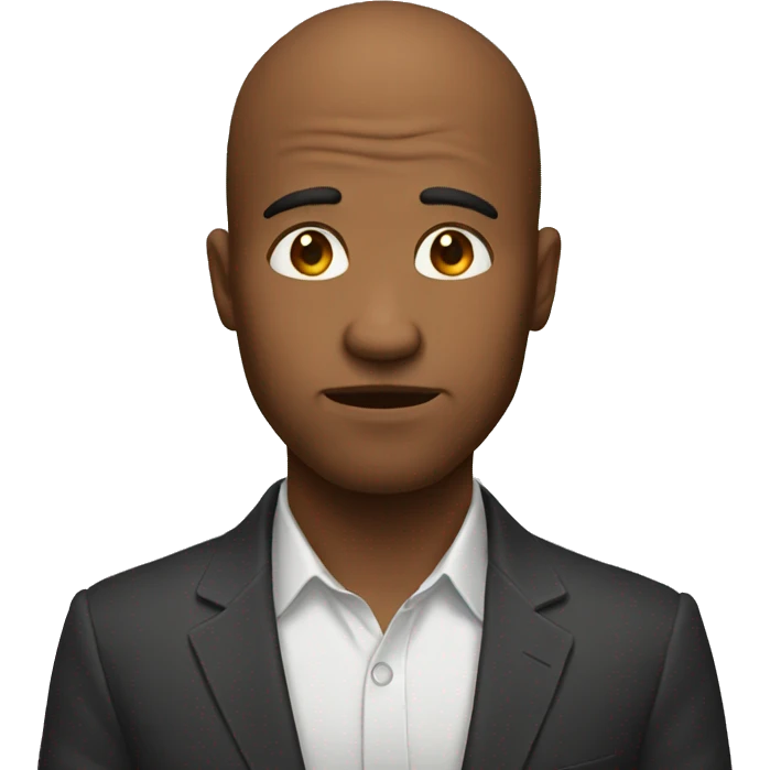 Huge forehead emoji