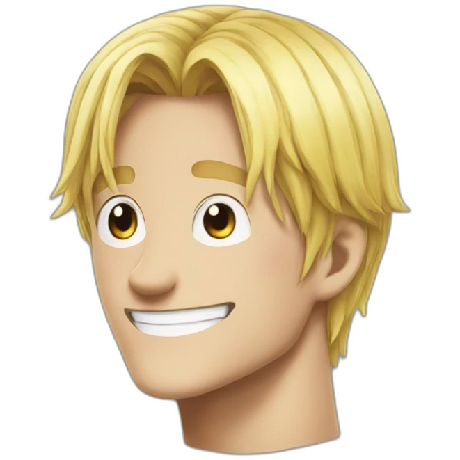 Vinsmoke sanji hyper realistic emoji