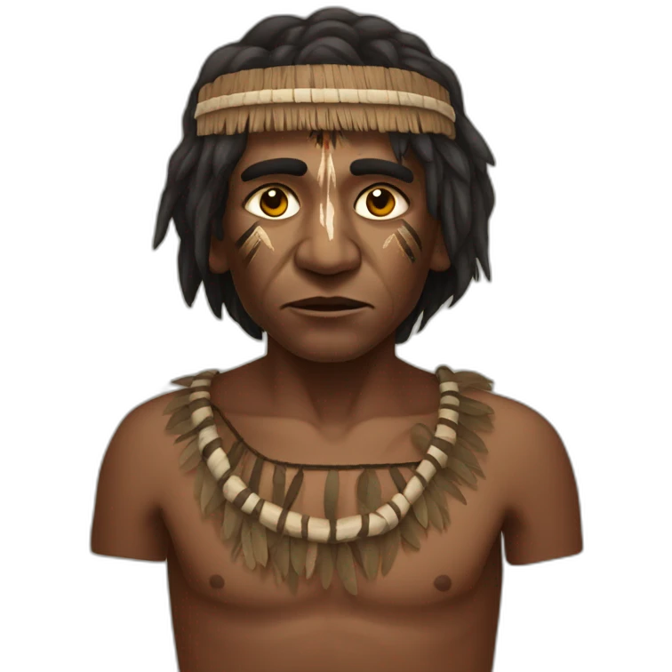 War aborigine emoji